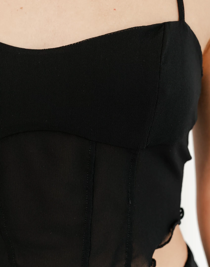 Luvalot New Arrivals Starlette Crop Top (Black) 6 Luvalot New Arrivals Starlette Crop Top (Black)