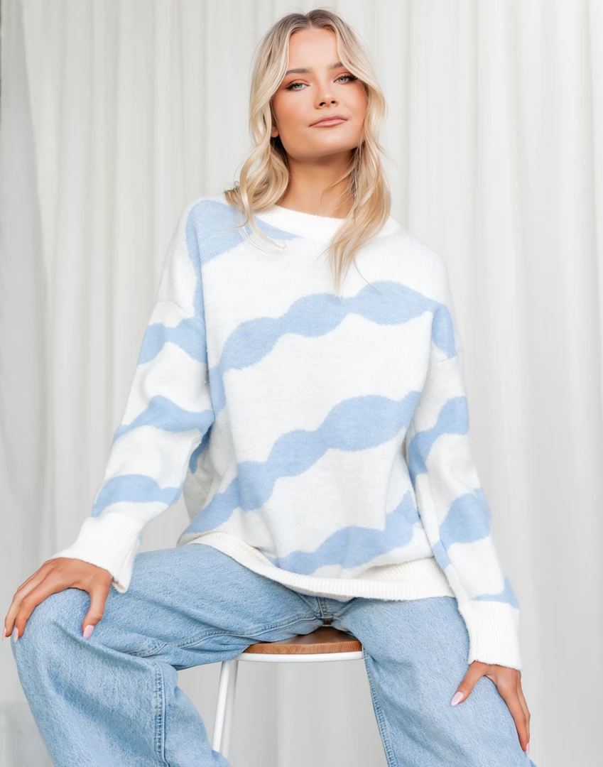 8 Birdies Tops Day Dream Knit Jumper 3 8 Birdies Tops Day Dream Knit Jumper