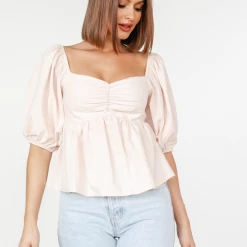 Pink Diamond Noa Top (Cream) New Arrivals