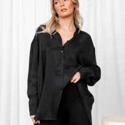 Not Your Average Shirt (Black) - By Lioness Tops