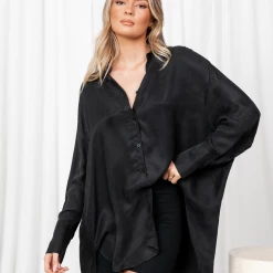 Not Your Average Shirt (Black) - By Lioness Tops