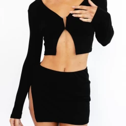 Luvalot Aalia Crop Top (Black) 11 Luvalot Aalia Crop Top (Black)