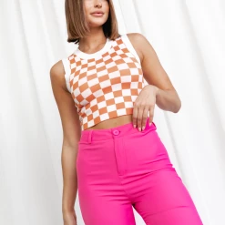 Winnie & Co Waiting Game Top (Orange)