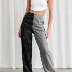 Sets + Co-ords Forrest Pinstripe Block Trouser - 4th & Reckless