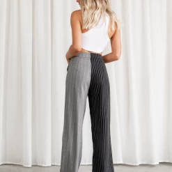 Sets + Co-ords Forrest Pinstripe Block Trouser - 4th & Reckless