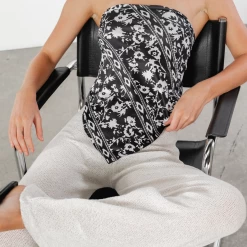 8 Birdies Abel Top (Black/White)