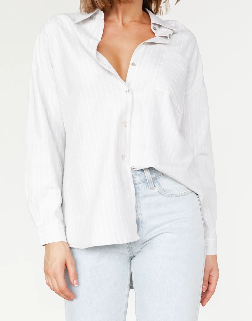 Into Fashion Aubrey Shirt (Grey) New Arrivals 2 Into Fashion Aubrey Shirt (Grey) New Arrivals