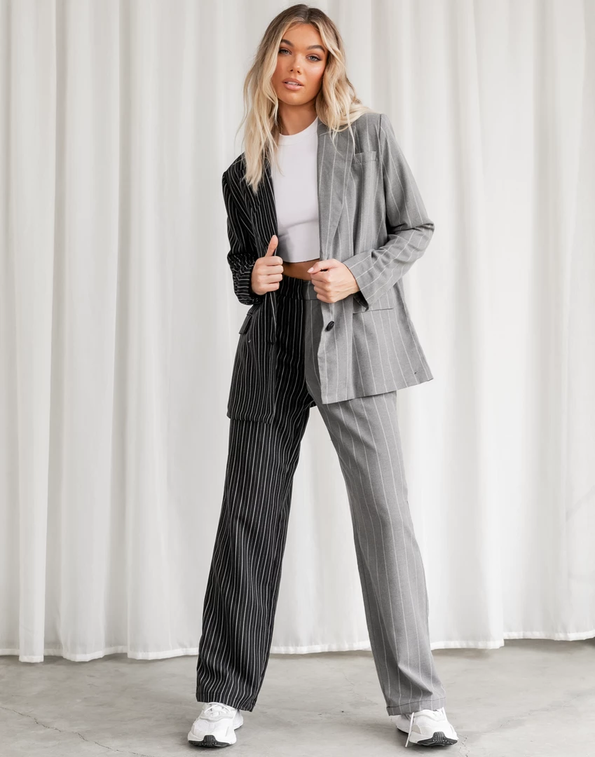 Sets + Co-ords Forrest Pinstripe Block Trouser - 4th & Reckless 8 Sets + Co-ords Forrest Pinstripe Block Trouser - 4th & Reckless