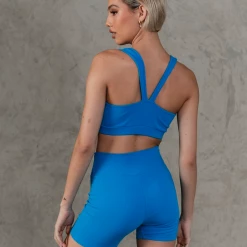 Charcoal Clothing Bella Rib Bike Shorts (Blue) New Arrivals 26 Charcoal Clothing Bella Rib Bike Shorts (Blue) New Arrivals