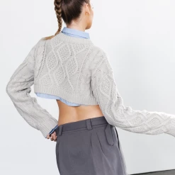 Sonny Knit Crop (Grey) - By Lioness New Arrivals 10 Sonny Knit Crop (Grey) - By Lioness New Arrivals