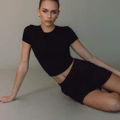 Charcoal Clothing Nighthawk Jersey Tee (Black)