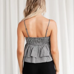 Yours Truly Tops Dafnee Crop Top (Black) 8 Yours Truly Tops Dafnee Crop Top (Black)