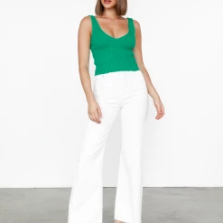 Alive Girl Liam Tank Top (Green) New Arrivals