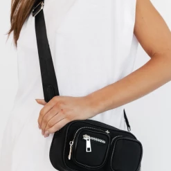 Peta And Jain Lala Bag (Black Nylon) - By Peta + Jain