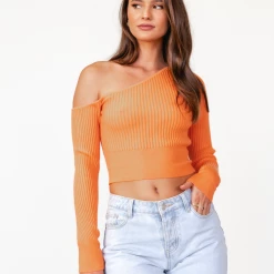 Style State Missy Top (Orange)