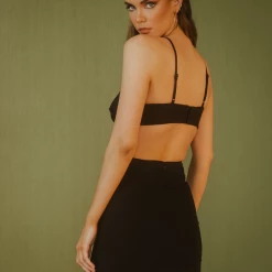 Charcoal Clothing Chasing Stars Mini Dress New Arrivals