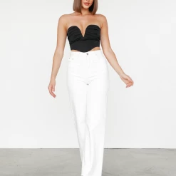 Shareen Collections New Arrivals Amaris Corset Top (Black)