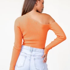 Style State Missy Top (Orange)