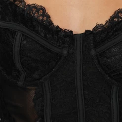 Luvalot Alyn Corset Top (Black)