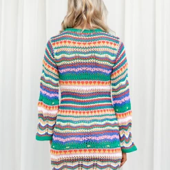 Thanne New Arrivals Dreamland Mini Dress (Green)