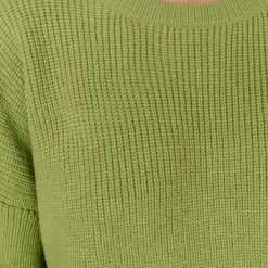 Into Fashion Sophia Knit Jumper (Olive)