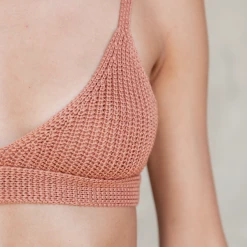 My Girl Mya Crop Top (Brown)