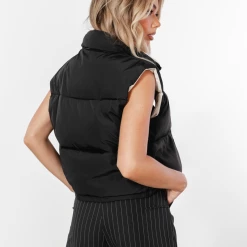 Style State Theo Puffer Vest (Black/Cream) New Arrivals 10 Style State Theo Puffer Vest (Black/Cream) New Arrivals