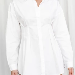 Rumor Zanna Mini Dress (White) Dresses