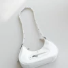 Peta And Jain New Arrivals Moto Bag (White Croc) - By Peta + Jain