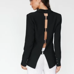 Devana Blazer (Black) - 4th & Reckless Winter Warmers