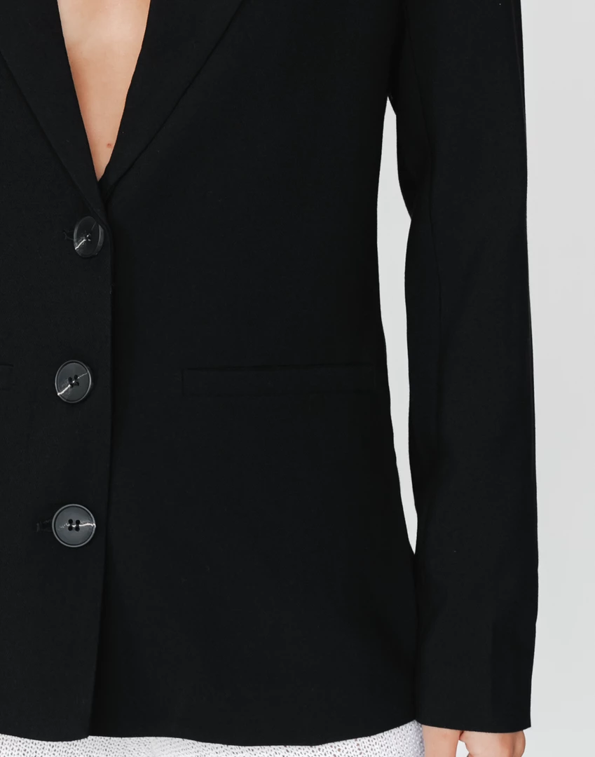 Devana Blazer (Black) - 4th & Reckless Winter Warmers 7 Devana Blazer (Black) - 4th & Reckless Winter Warmers