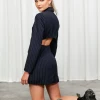 Charcoal Clothing Valencia Blazer Dress