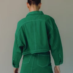 Charoal Clothing Park Avenue Jacket (Green) New Arrivals