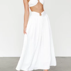 Pink Diamond Libra Halter Set (White) Sets + Co-ords