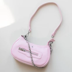 Peta And Jain Novo Mini Bag (Pink Pebble) - By Peta + Jain 6 Peta And Jain Novo Mini Bag (Pink Pebble) - By Peta + Jain