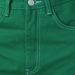 Charcoal Clothing Park Avenue Mini Skirt (Green)