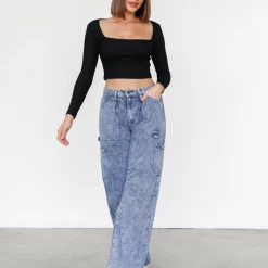 Luvalot New Arrivals Keanu Top (Black)