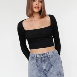 Luvalot New Arrivals Keanu Top (Black)