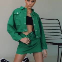 Charoal Clothing Park Avenue Jacket (Green) New Arrivals