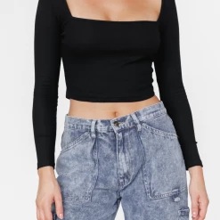 Luvalot New Arrivals Keanu Top (Black)