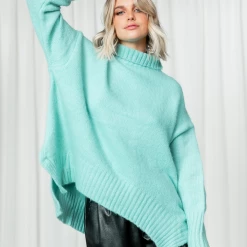 HQ Sunday Morning Knit Jumper (Mint)
