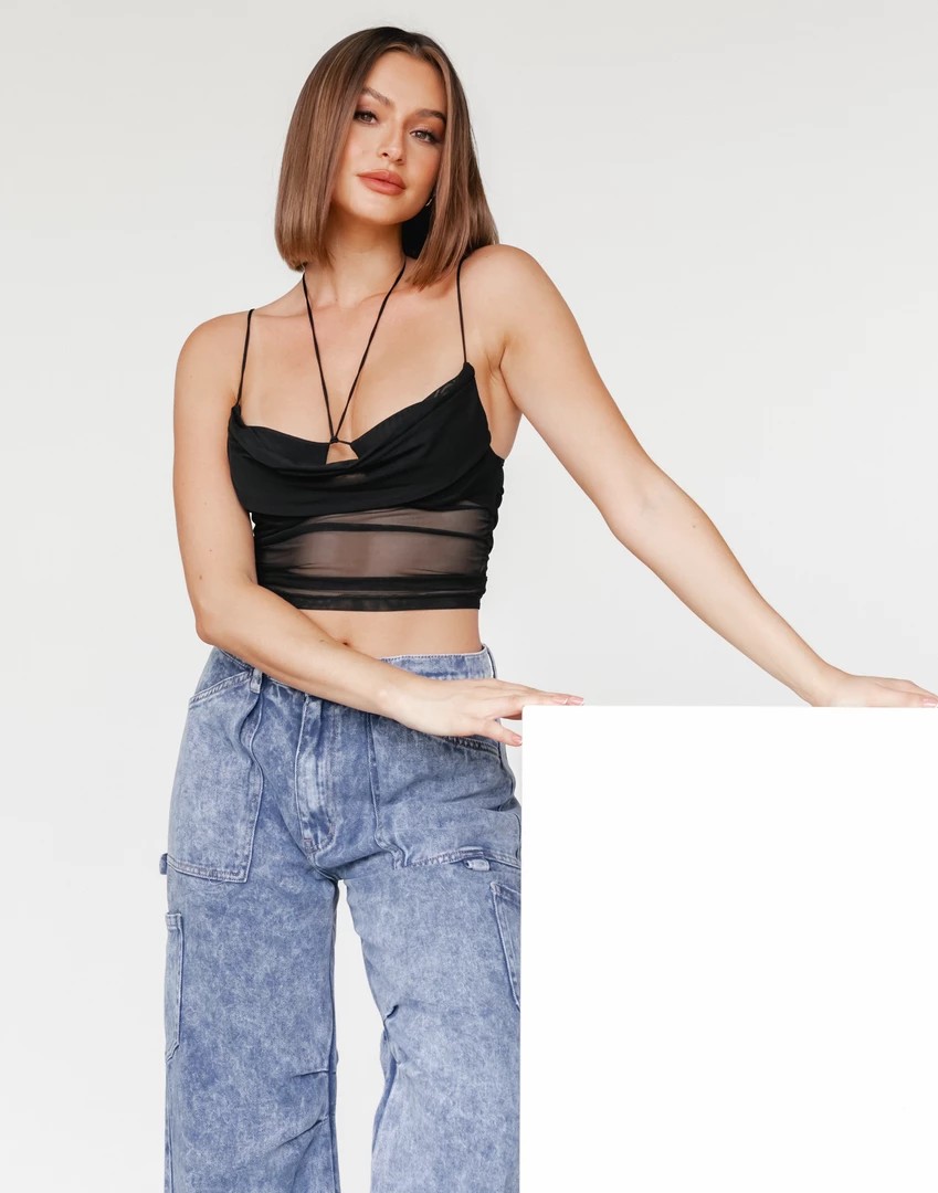 Sweet Acciacia Hunter Crop Top (Black) 4 Sweet Acciacia Hunter Crop Top (Black)