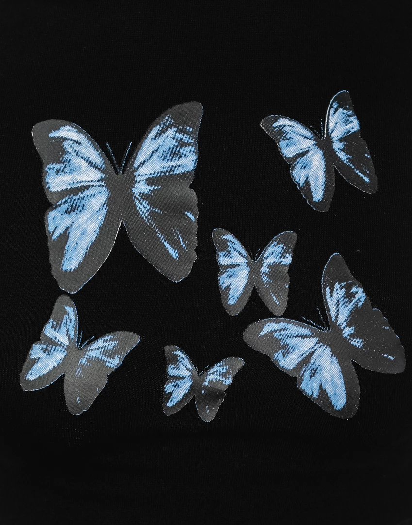 8 Birdies New Arrivals Giselle Crop Top (Black) 8 8 Birdies New Arrivals Giselle Crop Top (Black)