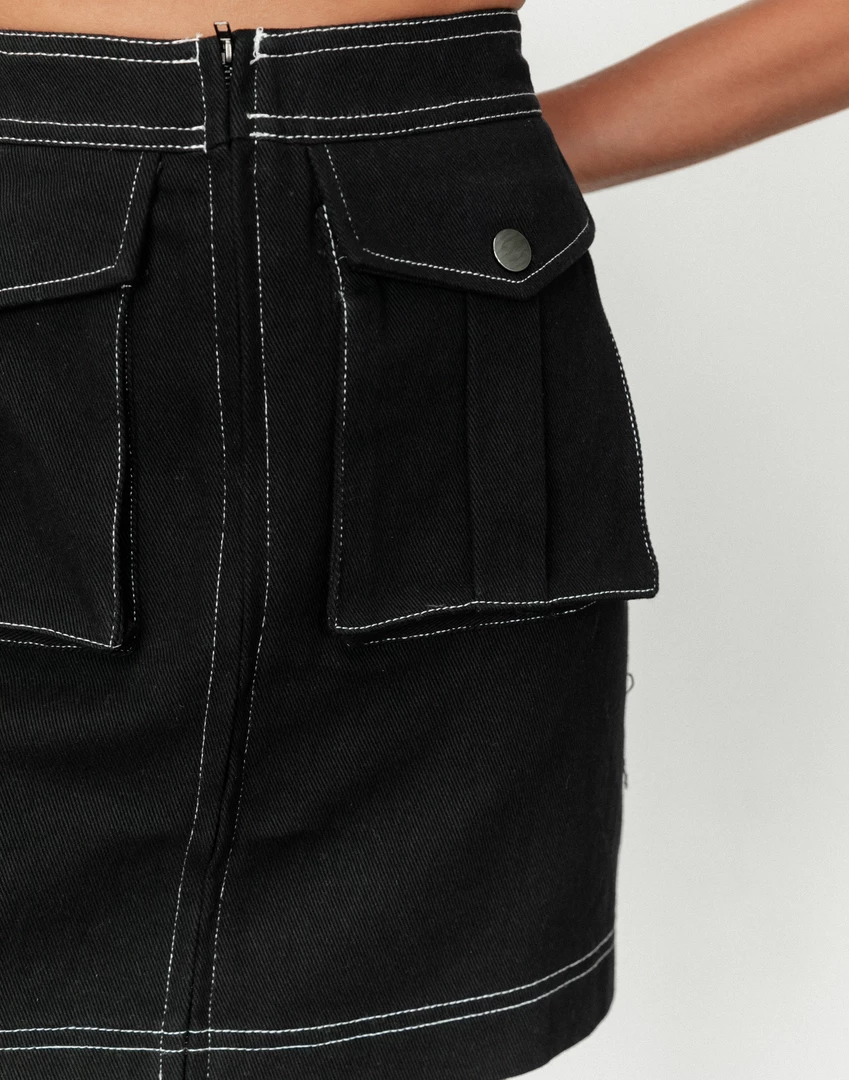 Mint Vanilla Tonia Mini Skirt Bottoms 8 Mint Vanilla Tonia Mini Skirt Bottoms