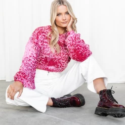 Thanne Mary-Rose Knit Jumper (Pink) 17 Thanne Mary-Rose Knit Jumper (Pink)