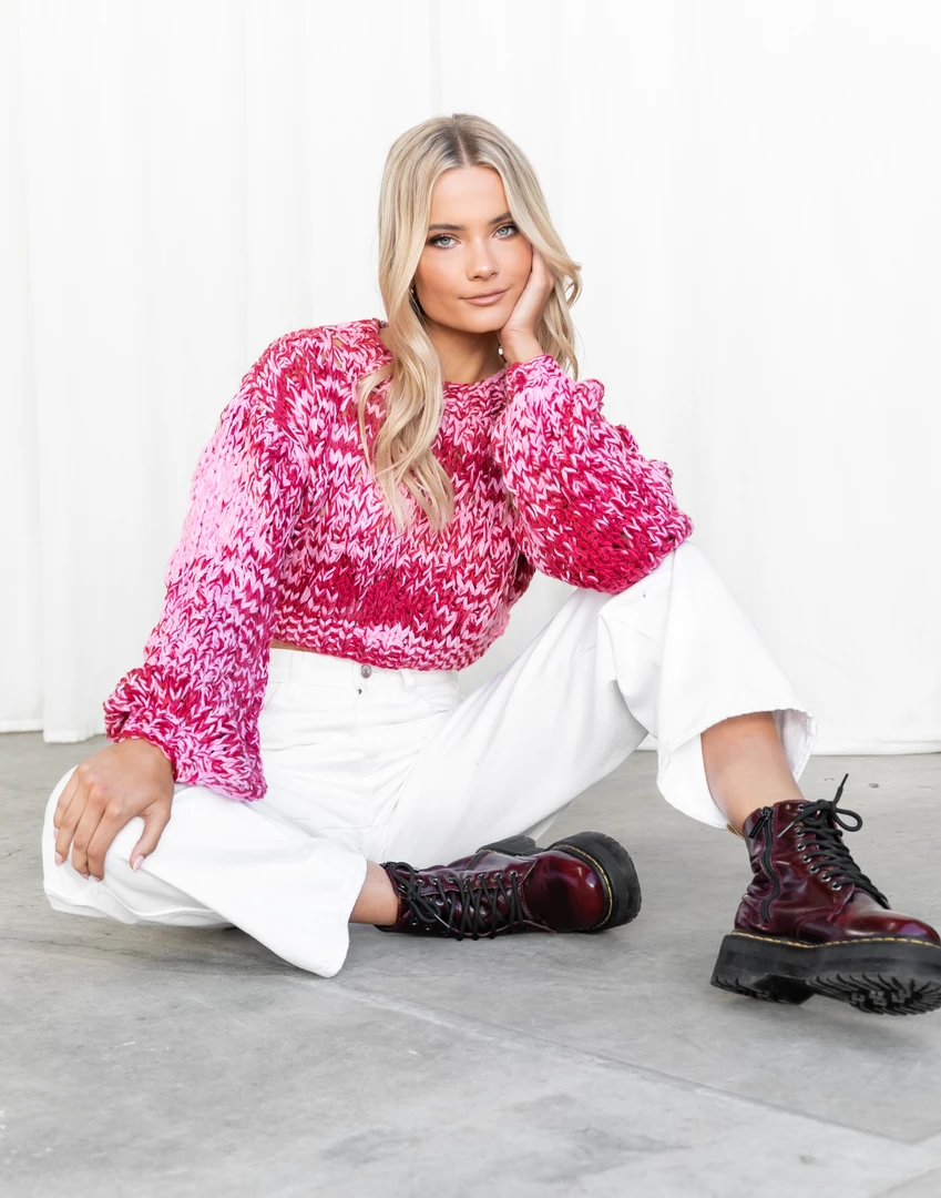 Thanne Mary-Rose Knit Jumper (Pink) 8 Thanne Mary-Rose Knit Jumper (Pink)