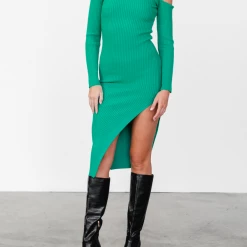 Style State Azalea Midi Dress (Green)