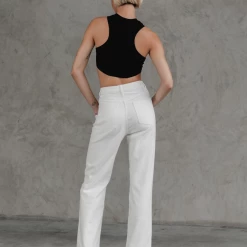 Charcoal Clothing New Arrivals Mali Jeans (White)