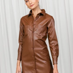Thanne Kennie Dress (Brown) Dresses