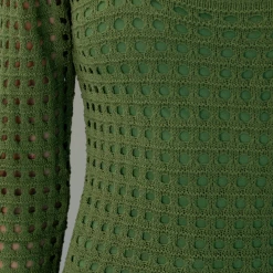 Indikah Zoya Midi Dress (Green) New Arrivals